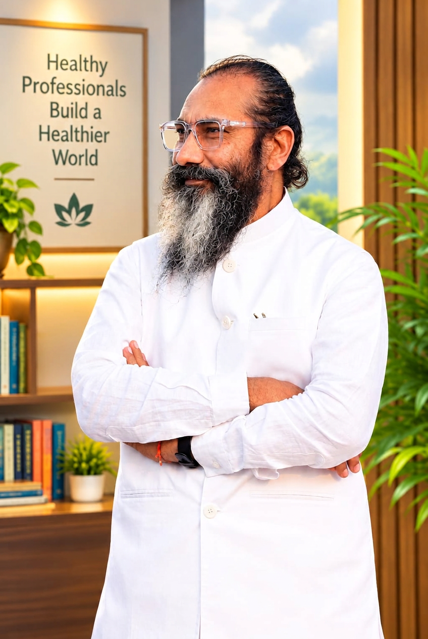 Yogi Acharya Shiv - Holistic Wellness Mentorl / Founder of Yogi Oamshri Acharya shiv Yoga and Naturopathy Institute / Founder of Yogic Holistic Heart and Diabetes Support Community / Yogic Holistic Wellness Mentor / Therapeutic MedicalYoga Healer / Diet Counselor for Healing / Hypnosis Therapist / Chiropractor / Traditional Chinese Medicine Therapist. Without Needling / Kumbhak Pranayama Healer / Guided Trans Mind Healing Meditation Healer